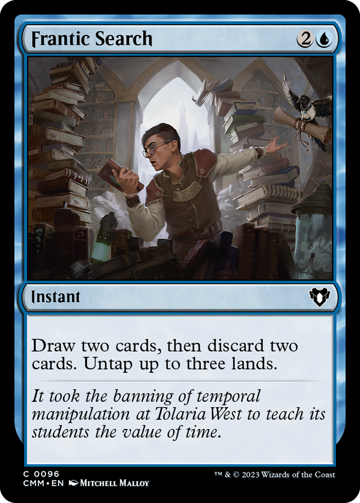 Magic | Frantic Search [Commander Masters] | The Nerd Merchant