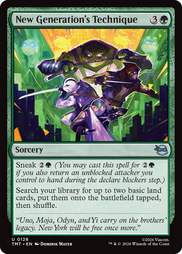 Magic | New Generation's Technique [Teenage Mutant Ninja Turtles] | The Nerd Merchant