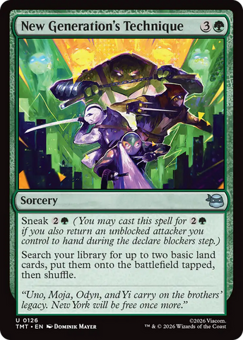Magic | New Generation's Technique [Teenage Mutant Ninja Turtles] | The Nerd Merchant