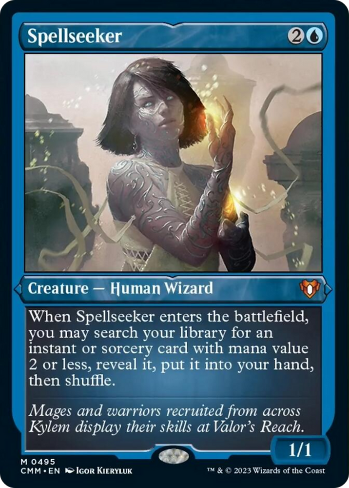Magic | Spellseeker (Foil Etched) [Commander Masters] | The Nerd Merchant