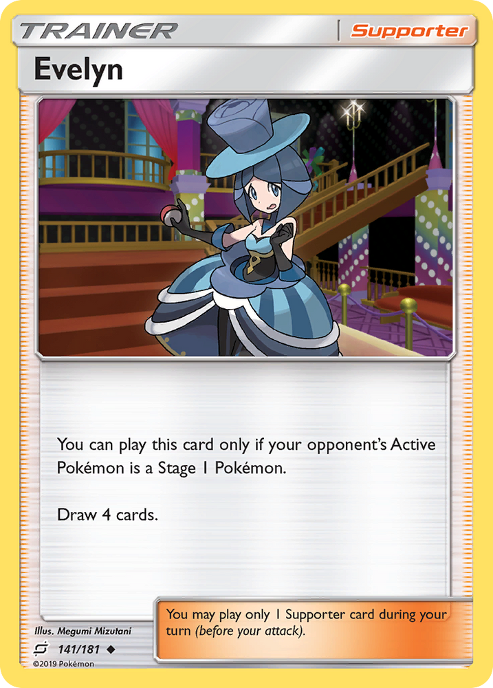 Pokemon | Evelyn (141/181) [Sun & Moon: Team Up] | The Nerd Merchant