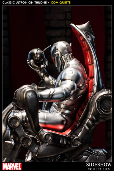 Sideshow Exclusive Ultron on Throne Statue