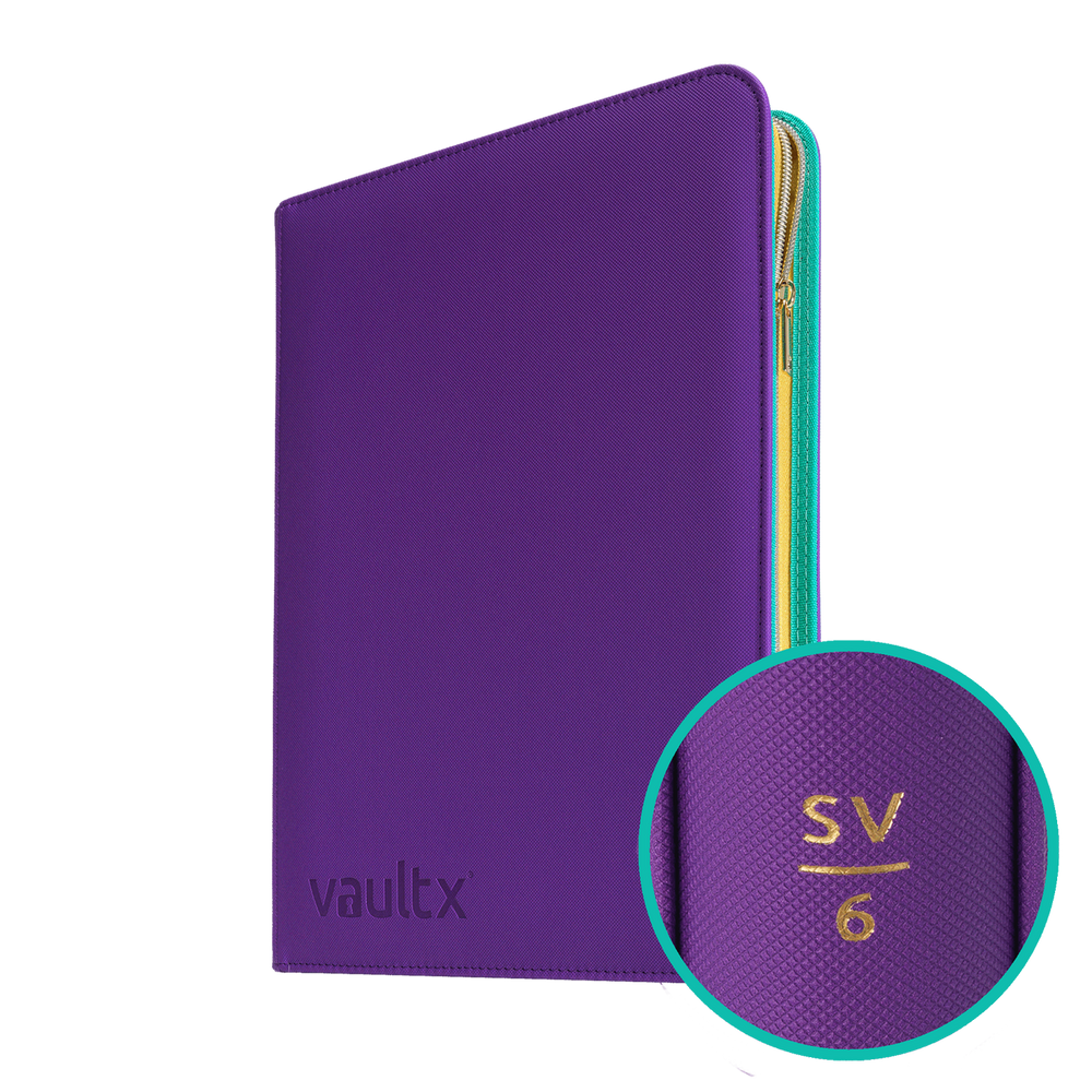 vault x 9 pocket trading card zip binder Portfolio | Vault X 9-Pocket Exo-Tec® Zip Binder (SV 6)