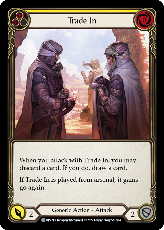 Flesh and Blood TCG | Trade In (Yellow) [UPR213] (Uprising) | The Nerd Merchant