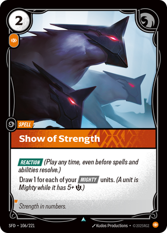 Show of Strength - Spiritforged #106