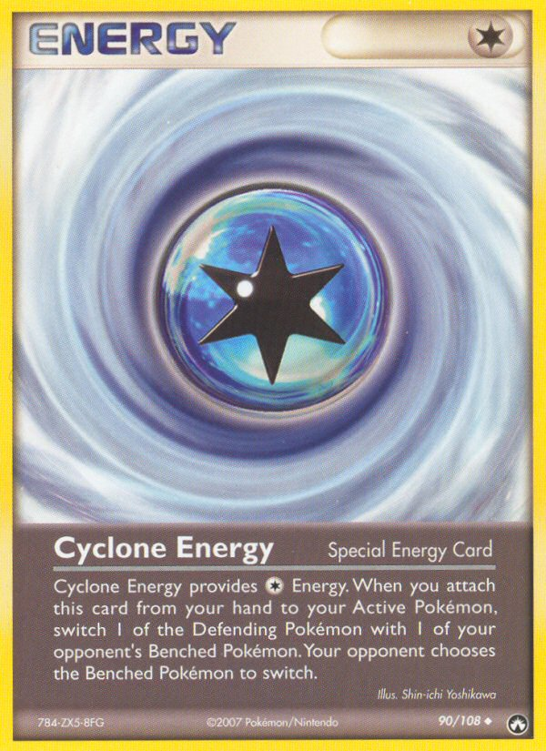Pokemon | Cyclone Energy (90/108) [EX: Power Keepers] | The Nerd Merchant