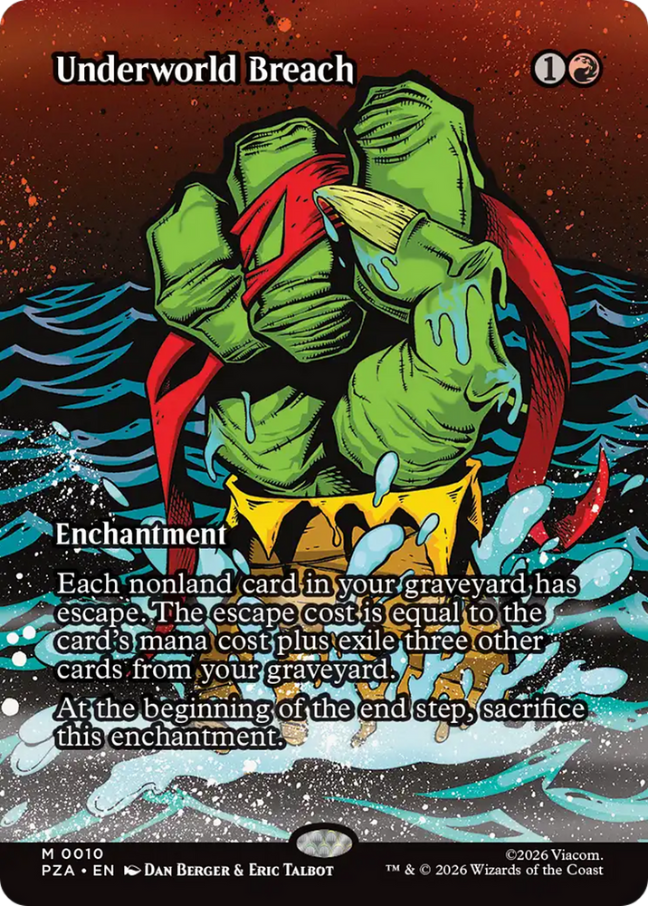 Magic | Underworld Breach (Borderless) [Teenage Mutant Ninja Turtles Eternal-Legal] | The Nerd Merchant