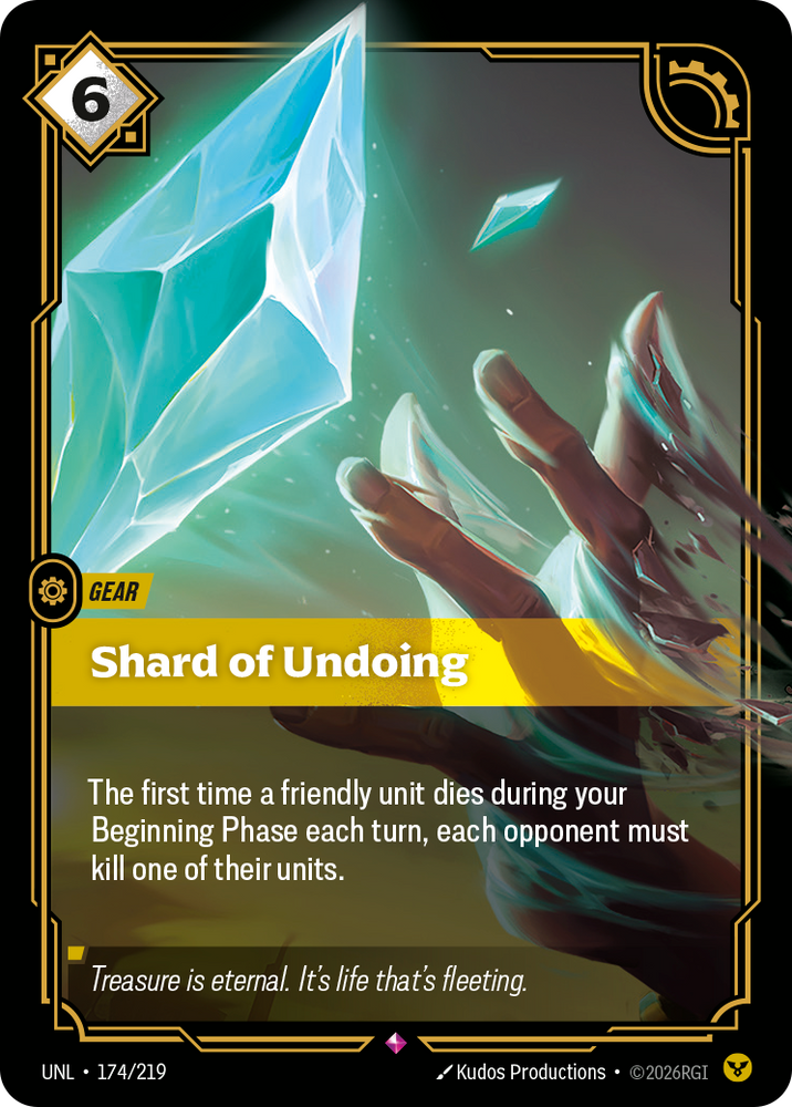 Shard of Undoing (Foil) - Unleashed (174/219)
