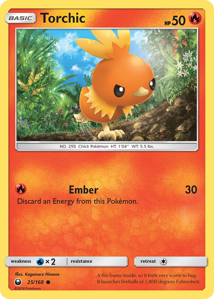 Pokemon | Torchic (25/168) [Sun & Moon: Celestial Storm] | The Nerd Merchant