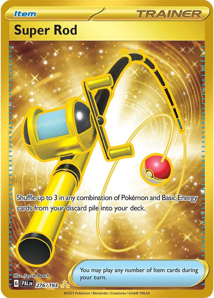 Pokemon | Super Rod (276/193) [Scarlet & Violet: Paldea Evolved] | The Nerd Merchant