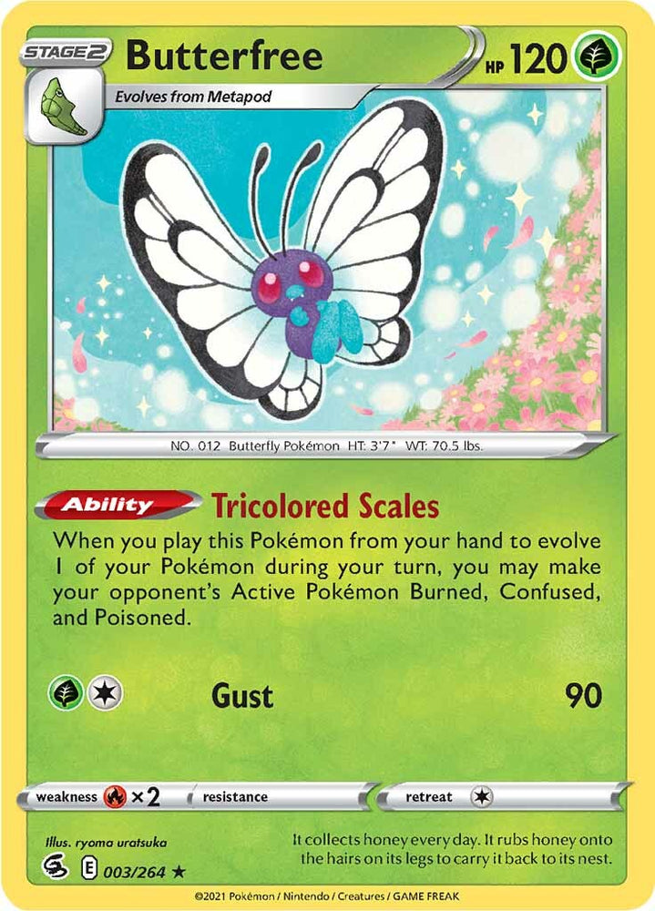 Pokemon | Butterfree (003/264) [Sword & Shield: Fusion Strike] | The Nerd Merchant