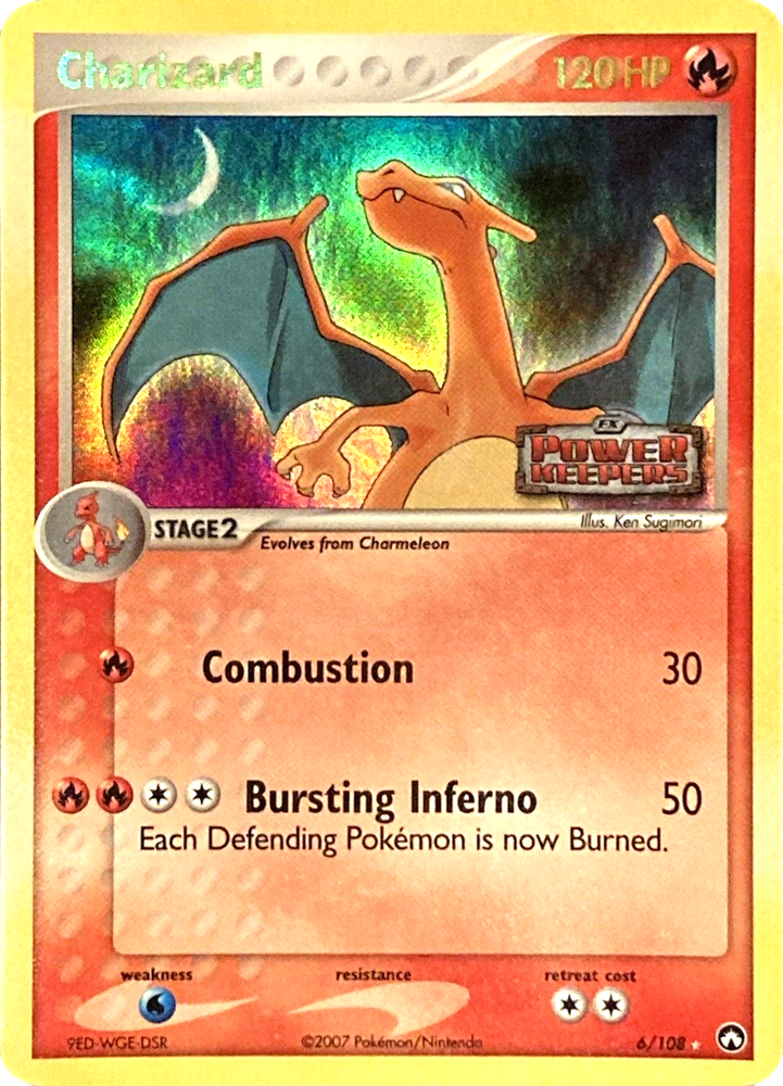 Pokemon | Charizard (6/108) (Stamped) [EX: Power Keepers] | The Nerd Merchant