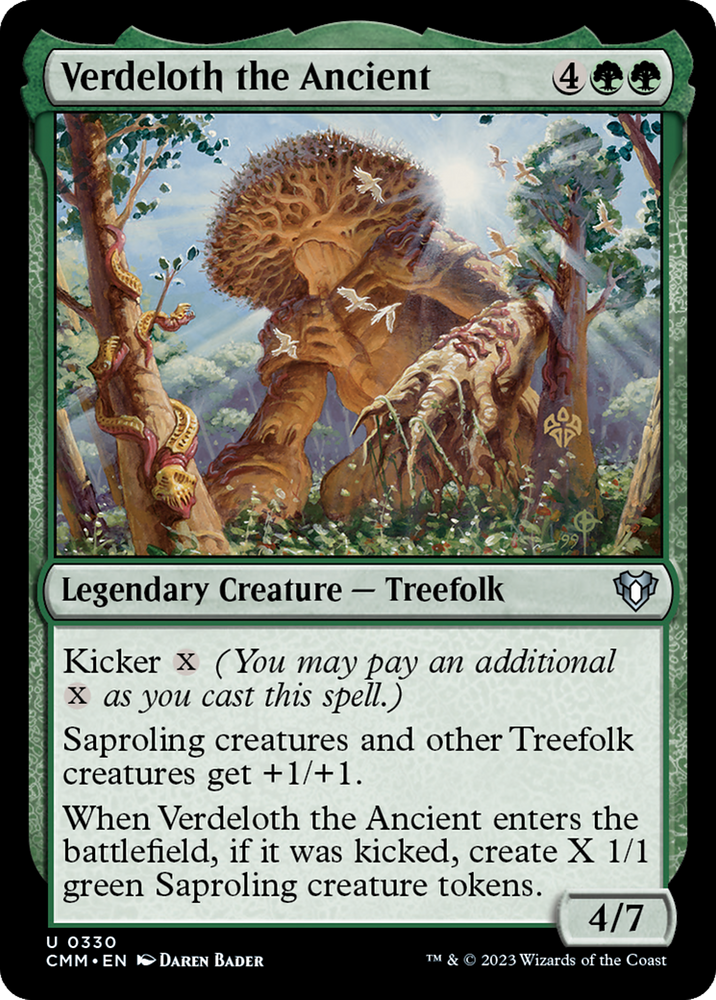 Magic | Verdeloth the Ancient [Commander Masters] | The Nerd Merchant