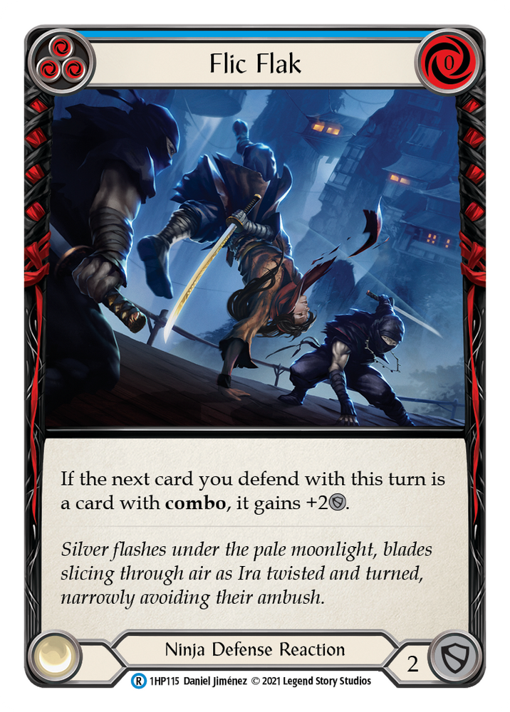 Flesh and Blood TCG | Flic Flak (Blue) [1HP115] (History Pack 1) | The Nerd Merchant