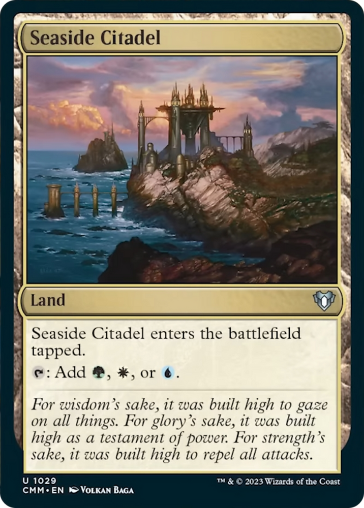 Magic | Seaside Citadel [Commander Masters] | The Nerd Merchant
