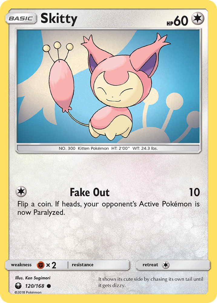 Pokemon | Skitty (120/168) [Sun & Moon: Celestial Storm] | The Nerd Merchant