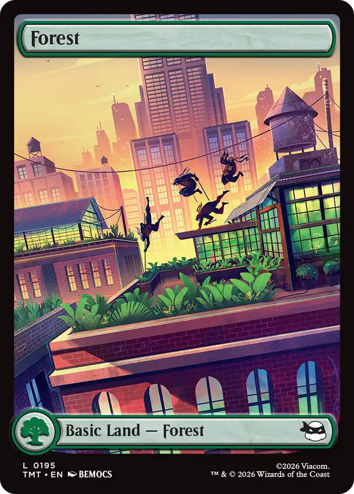 Magic | Forest (0195) [Teenage Mutant Ninja Turtles] | The Nerd Merchant