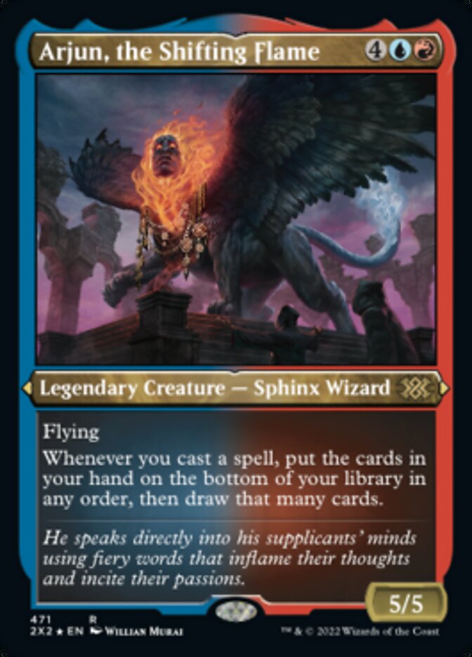 Magic | Arjun, the Shifting Flame (Foil Etched) [Double Masters 2022] | The Nerd Merchant