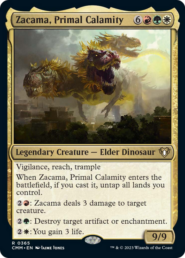Magic | Zacama, Primal Calamity [Commander Masters] | The Nerd Merchant