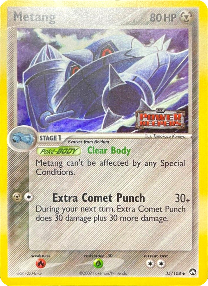 Pokemon | Metang (35/108) (Stamped) [EX: Power Keepers] | The Nerd Merchant