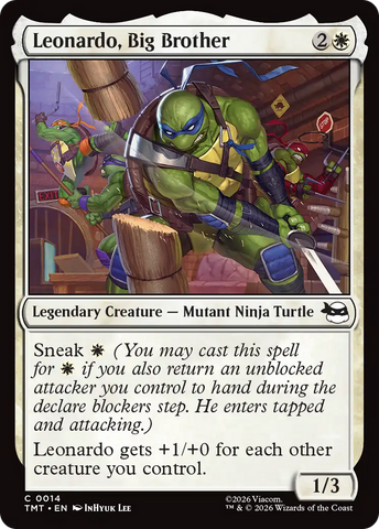Magic | Leonardo, Big Brother [Teenage Mutant Ninja Turtles] | The Nerd Merchant