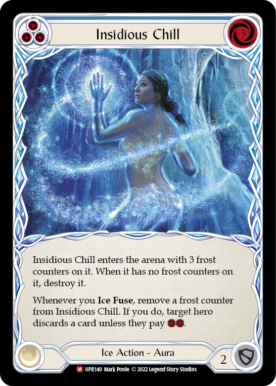 Flesh and Blood TCG | Insidious Chill [UPR140] (Uprising) | The Nerd Merchant
