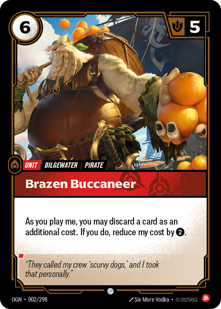 Brazen Buccaneer (Foil) - Origins #2