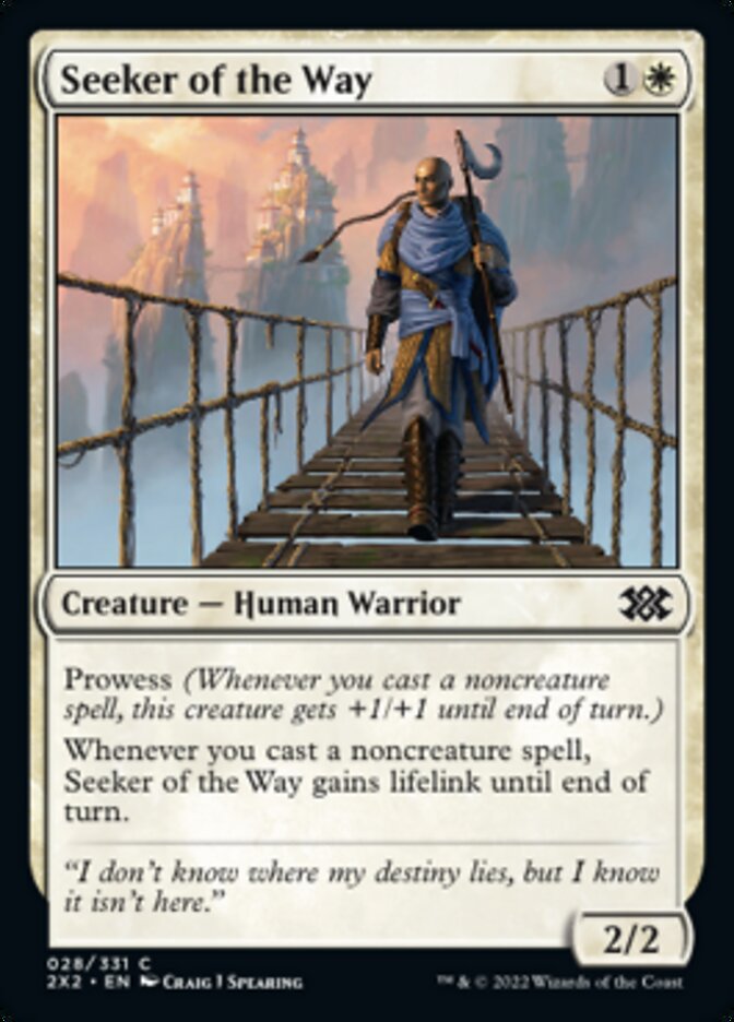 Magic | Seeker of the Way [Double Masters 2022] | The Nerd Merchant