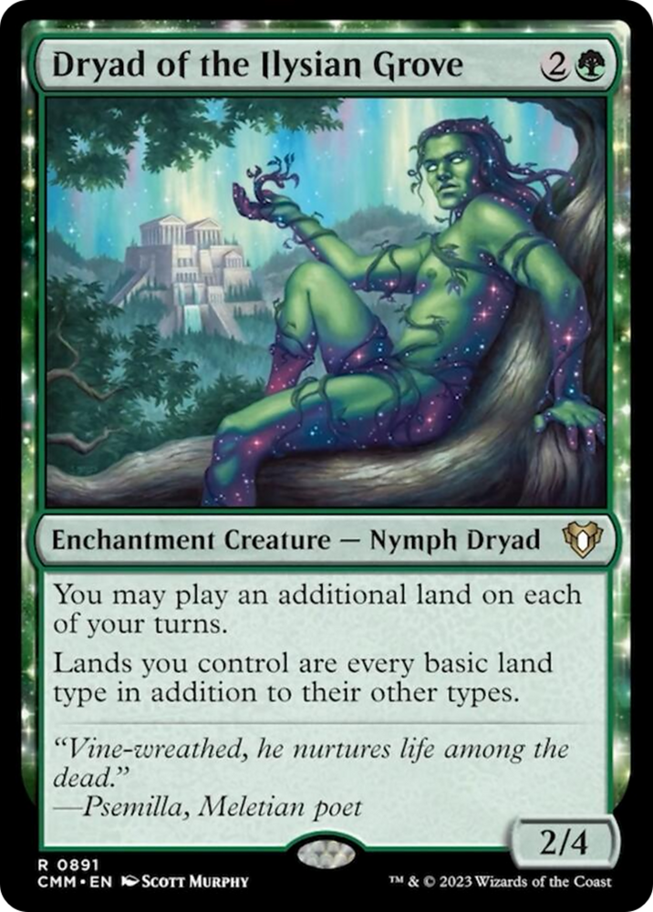 Magic | Dryad of the Ilysian Grove [Commander Masters] | The Nerd Merchant