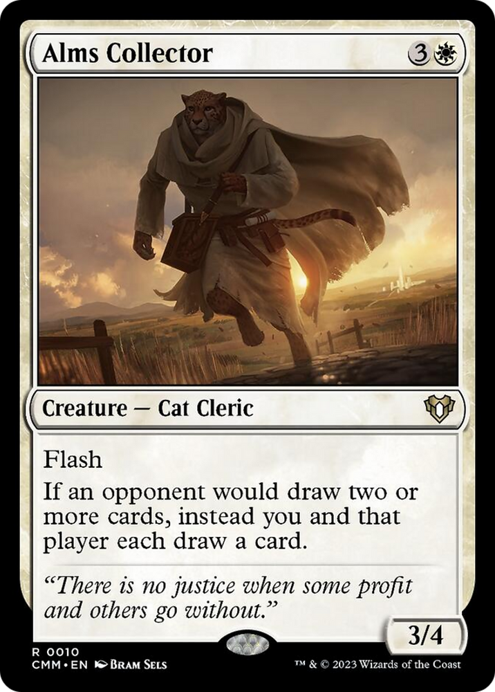 Magic | Alms Collector [Commander Masters] | The Nerd Merchant