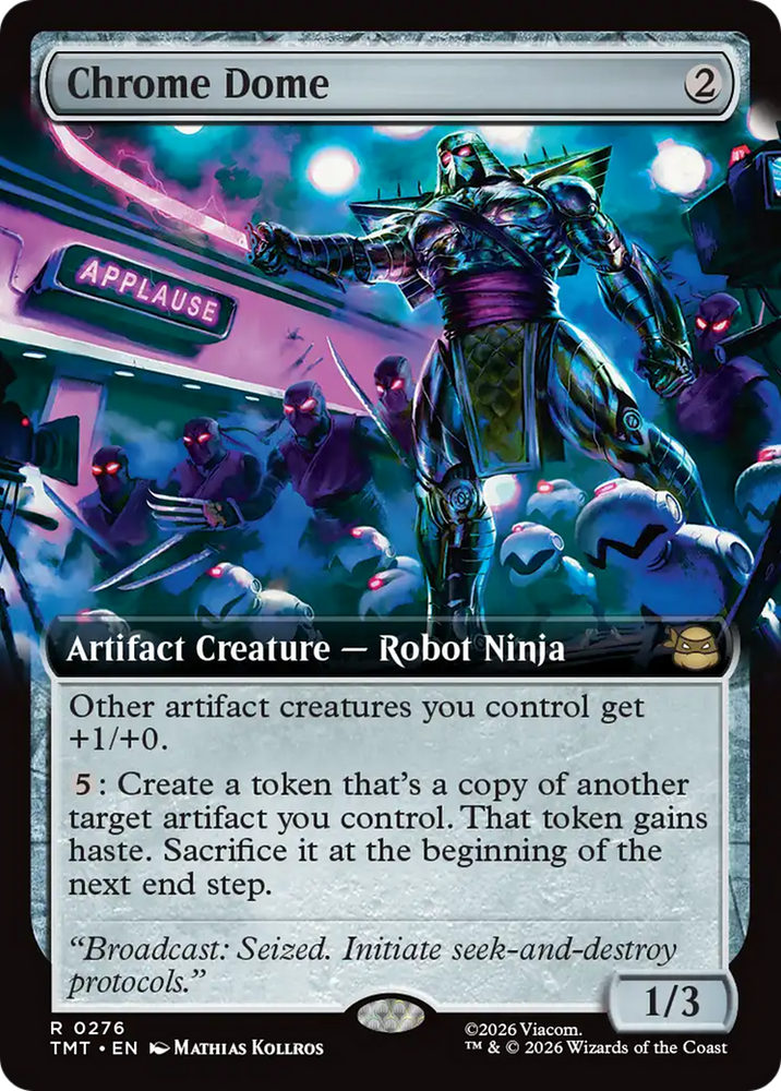 Magic | Chrome Dome (Extended Art) [Teenage Mutant Ninja Turtles] | The Nerd Merchant