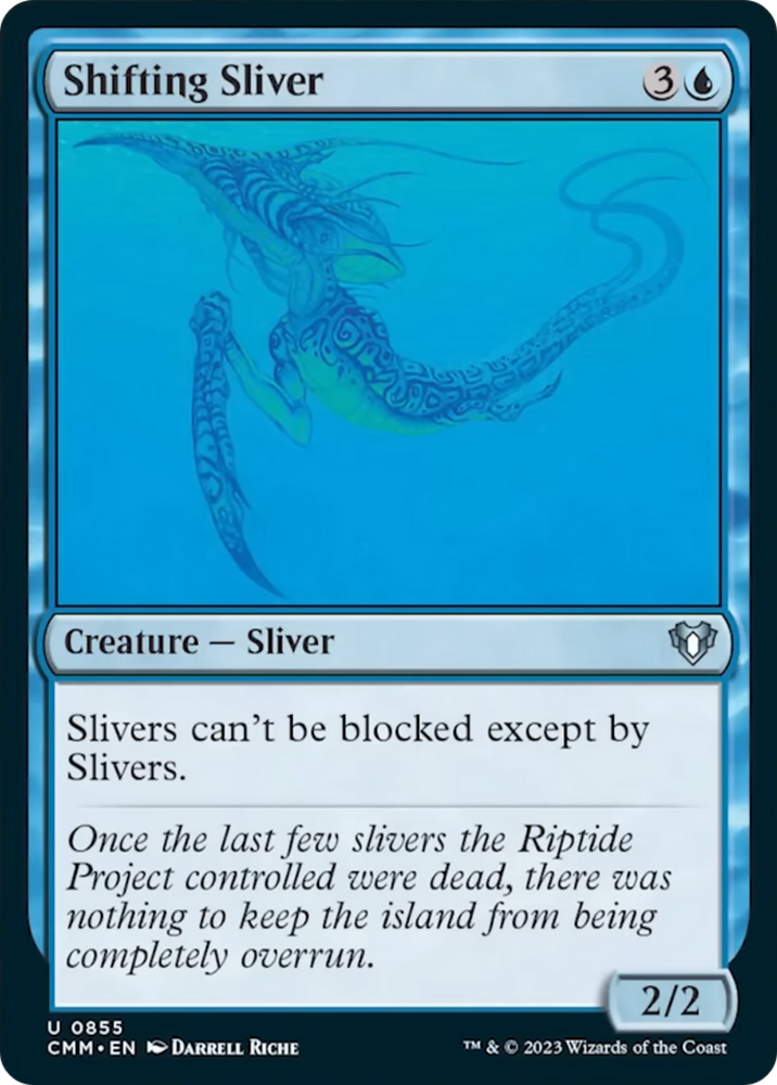 Magic | Shifting Sliver [Commander Masters] | The Nerd Merchant