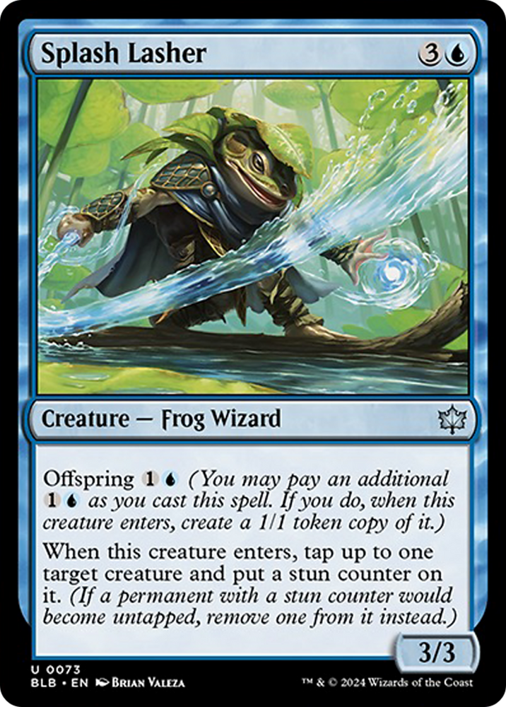 Magic | Splash Lasher [Bloomburrow] | The Nerd Merchant
