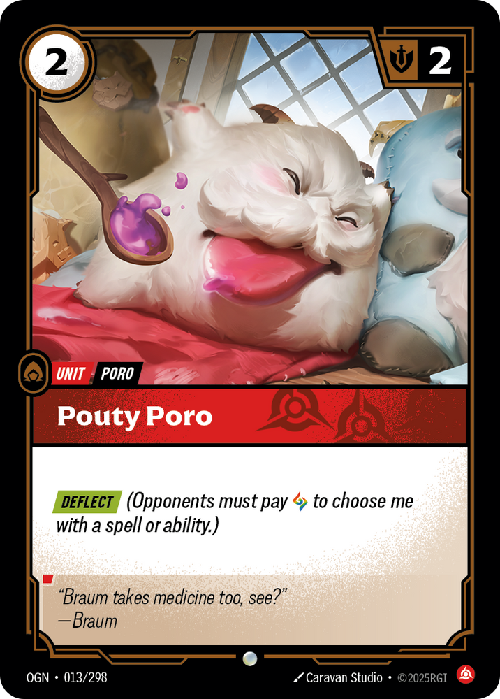 Pouty Poro (Foil) - Origins #13