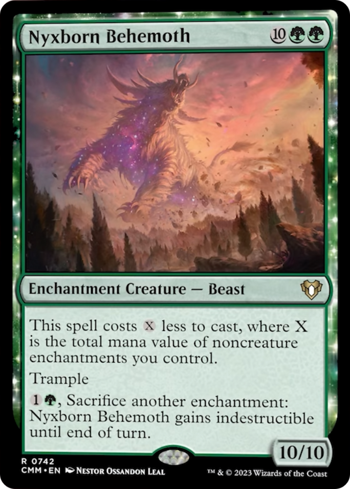 Magic | Nyxborn Behemoth [Commander Masters] | The Nerd Merchant