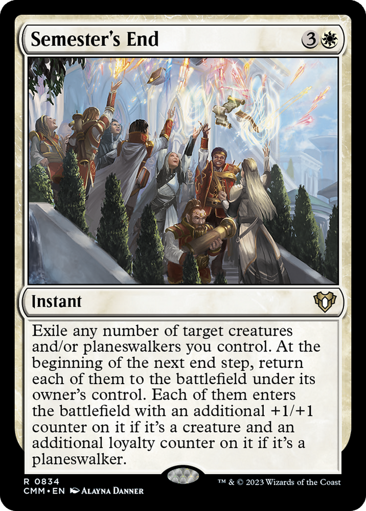 Magic | Semester's End [Commander Masters] | The Nerd Merchant