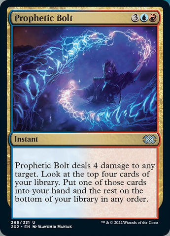 Magic | Prophetic Bolt [Double Masters 2022] | The Nerd Merchant