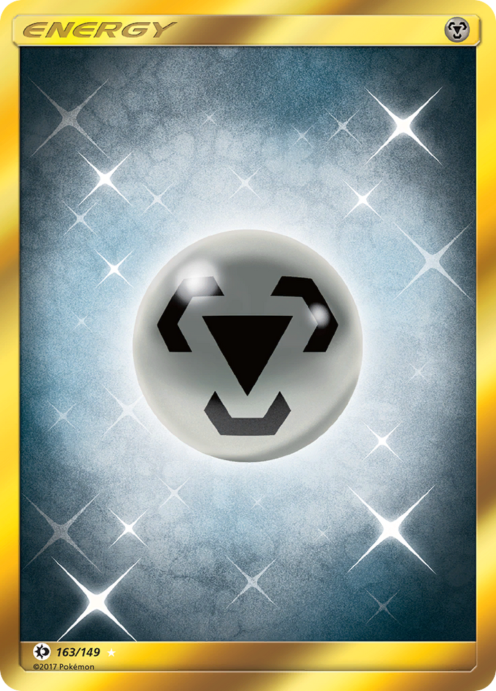 Pokemon | Metal Energy (163/149) [Sun & Moon: Base Set] | The Nerd Merchant