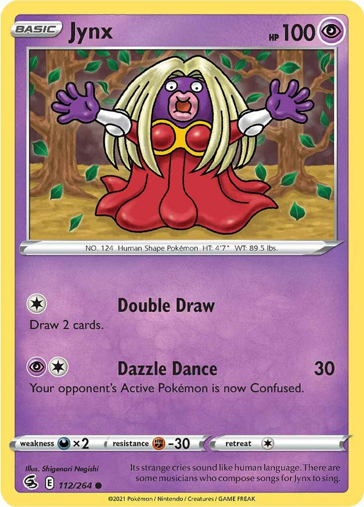 Pokemon | Jynx (112/264) [Sword & Shield: Fusion Strike] | The Nerd Merchant