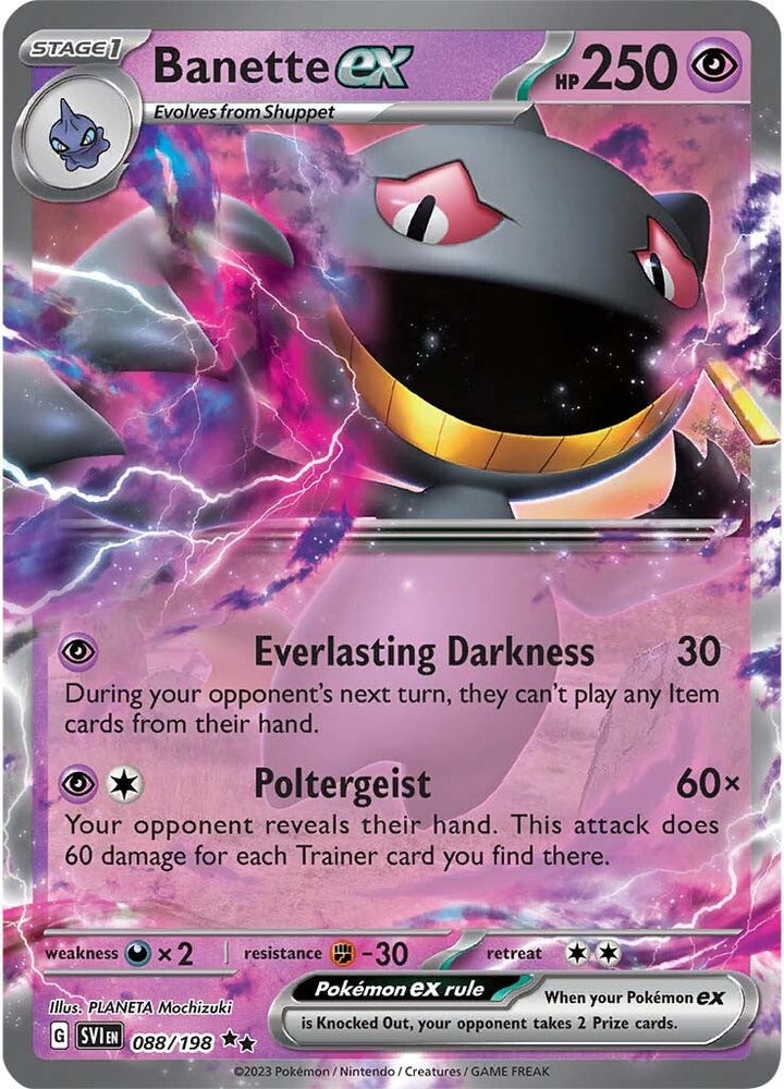 Pokemon | Banette ex (088/198) [Scarlet & Violet: Base Set] | The Nerd Merchant