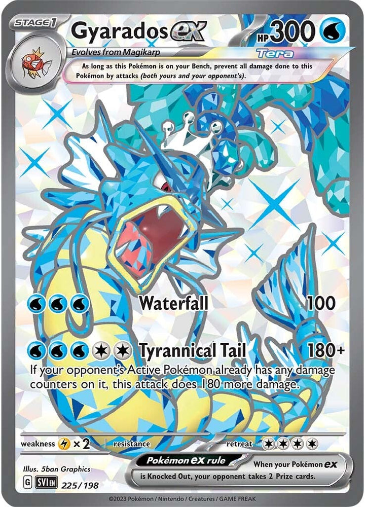 Pokemon | Gyarados ex (225/198) [Scarlet & Violet: Base Set] | The Nerd Merchant
