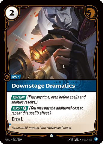 Downstage Dramatics (Foil) - Unleashed (061/219)