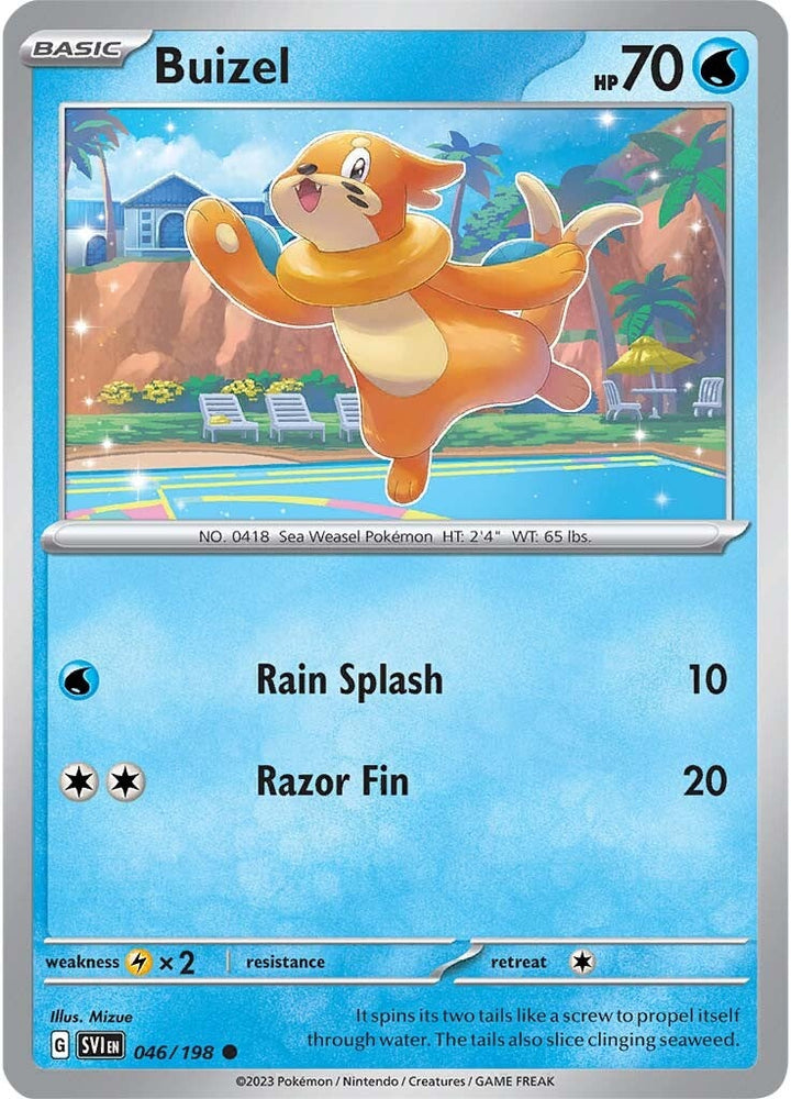 Pokemon | Buizel (046/198) [Scarlet & Violet: Base Set] | The Nerd Merchant