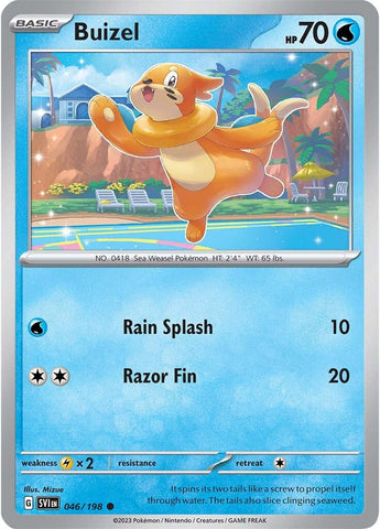 Pokemon | Buizel (046/198) [Scarlet & Violet: Base Set] | The Nerd Merchant