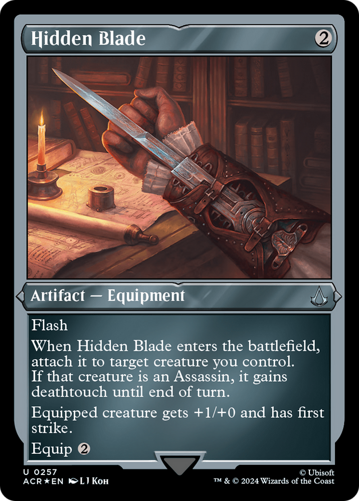 Magic | Hidden Blade (Foil Etched) [Assassin's Creed] | The Nerd Merchant
