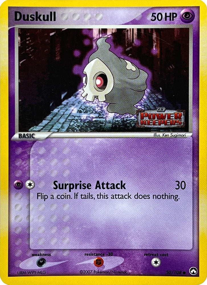 Pokemon | Duskull (50/108) (Stamped) [EX: Power Keepers] | The Nerd Merchant