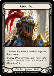 Flesh and Blood TCG | Civic Peak [TCC030] (Round the Table: TCC x LSS) | The Nerd Merchant