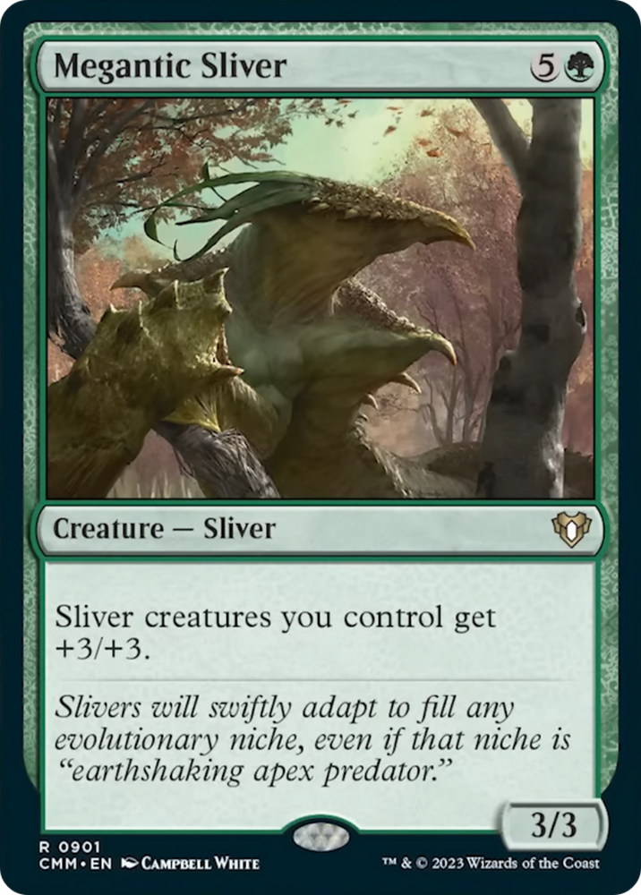 Magic | Megantic Sliver [Commander Masters] | The Nerd Merchant