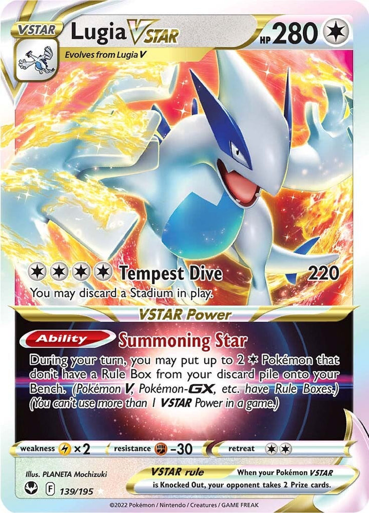 Pokemon | Lugia VSTAR (139/195) [Sword & Shield: Silver Tempest] | The Nerd Merchant