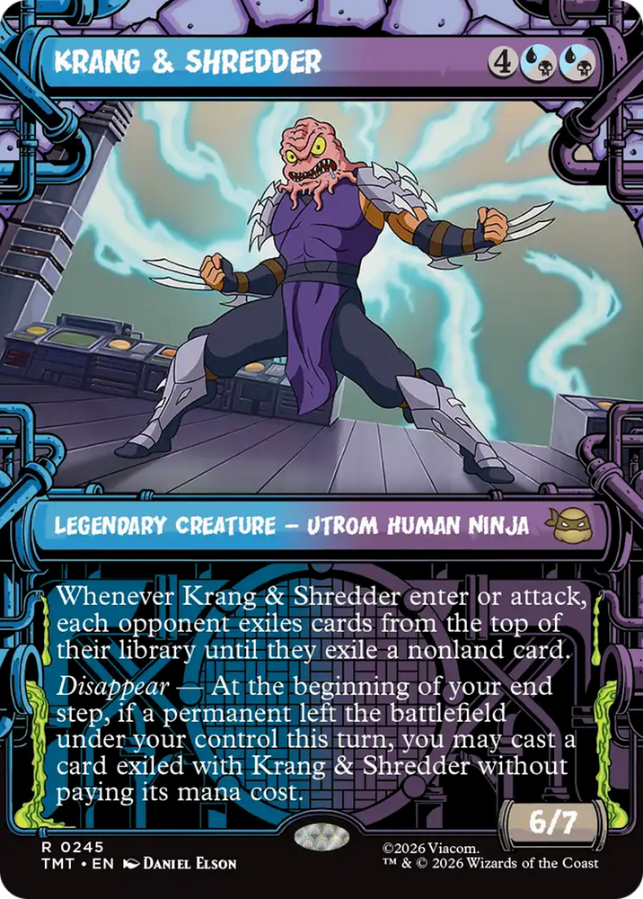 Magic | Krang & Shredder (Showcase) [Teenage Mutant Ninja Turtles] | The Nerd Merchant